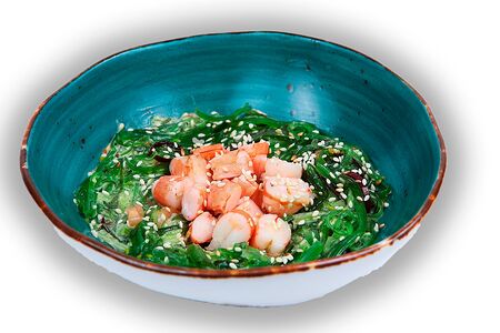 Салат Чука с креветкой