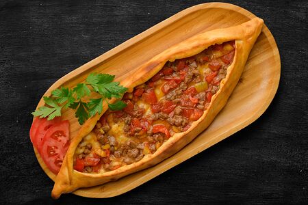 Пиде с говядиной