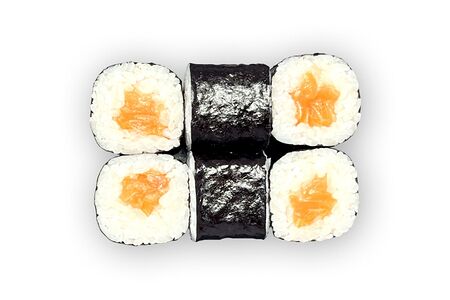 Ролл с лососем