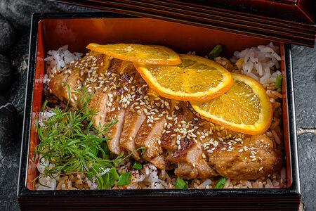 Донбури с уткой