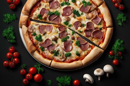 Пицца Грибная маленькая