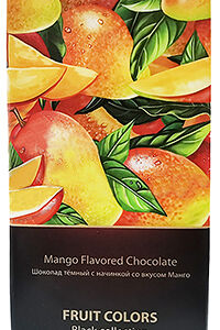 Шоколад темный манго Fruit Colors 80г