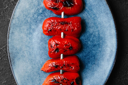 Перец на углях