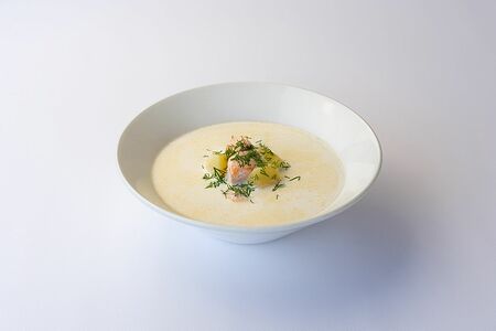 Уха Финская со сливками