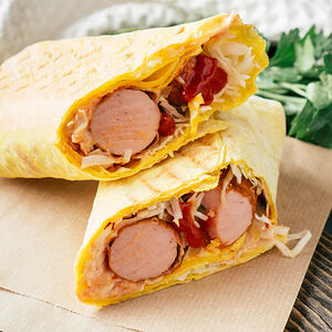 Хот-дог классический в лаваше