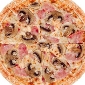 Ветчина и грибы