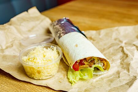 Твистер с бифштексом из говядины