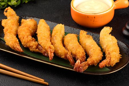 Креветки темпура