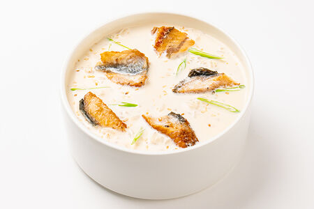 Суп Сливочный с угрем