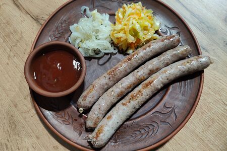 Колбаски гриль Баварские