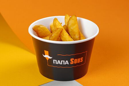 Картофельные дольки от папы