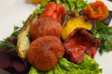 Овощи на мангале