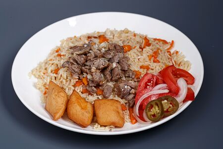 Плов уйгурский (стандартная порция)