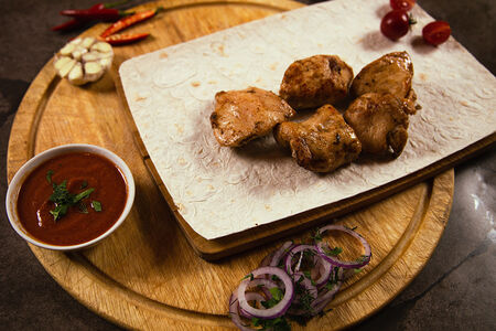 Шашлык из куриной грудки