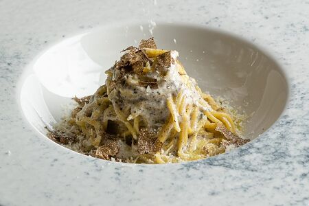 Паста с черным трюфелем