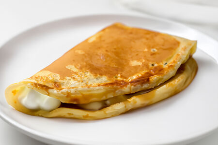 Блин со сгущенкой