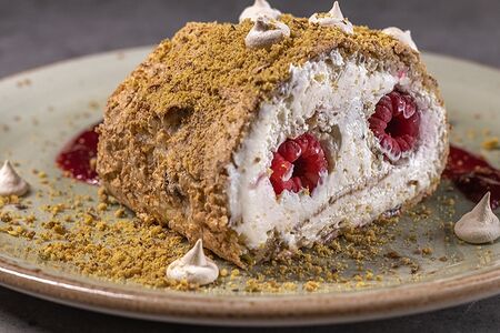 Меренговый рулет