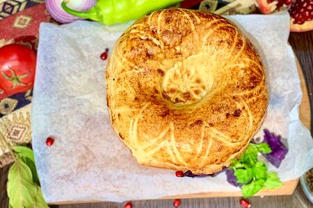 Лепешка узбекская