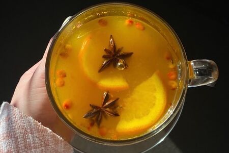 Чай облепиха и корица