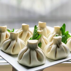 Хинкали с бараниной