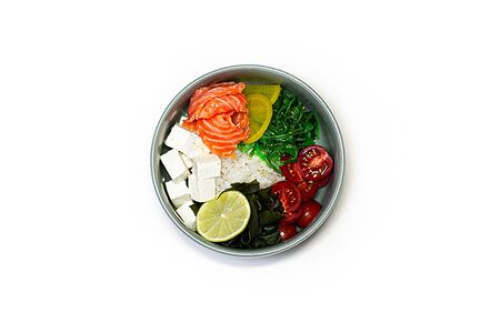 Боул с лососем