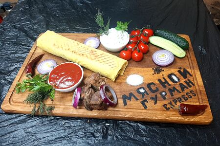 Шаурма из свинины большая