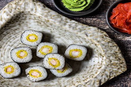 Мак с креветкой