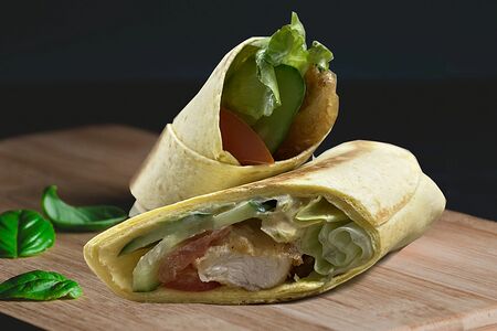 Тортилья с курицей