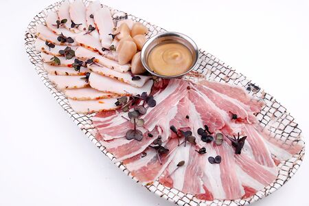 Тарелка сала