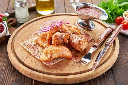 Шашлык из куриного филе