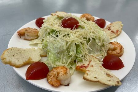Цезарь с креветками