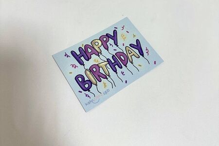 Открытка Happy Birthday