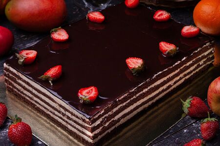 Торт Шоколадно-сливочный Xl