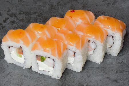 Лосось-креветка