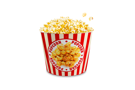 Соленый попкорн