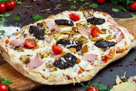 Ростбиф с белыми грибами