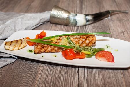 Стейк из семги