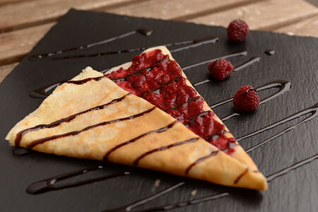 Блин Малина с шоколадом