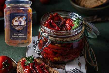 Помидоры вяленые в масле Греция