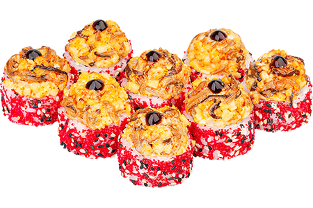 Яки шиитаке запеченный ролл