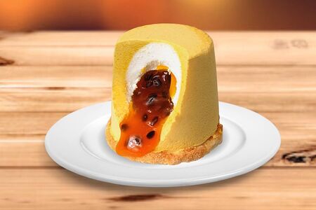 Муссовое пирожное манго-маракуйя