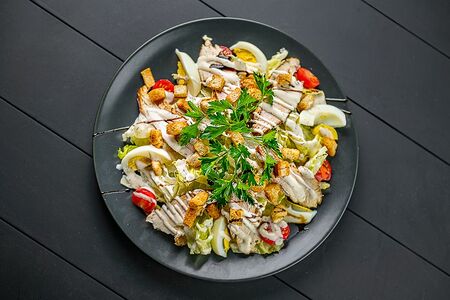 Цезарь с курицей