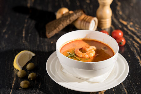 Суп Том-ям с креветками