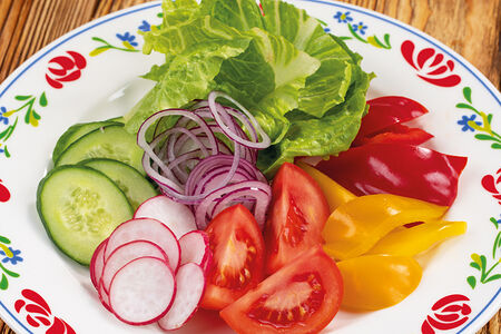 Овощная тарелка