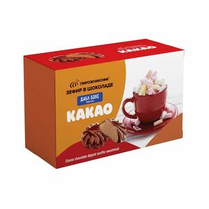 Зефир глазированный Какао в шоколаде