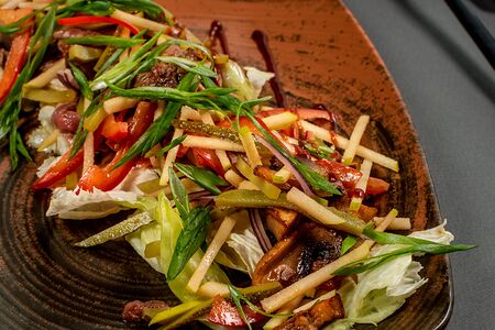 Салат Охотничий с говядиной