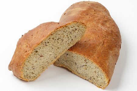 8 злаков буханка