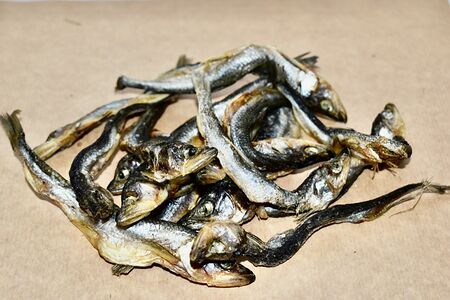 Корюшка ладожская вялено-сушеная