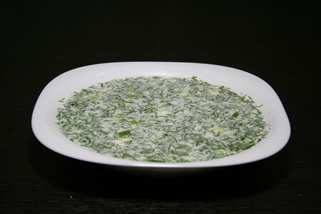 Окрошка на кефире