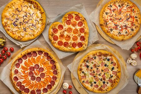 Любые 5 пицц